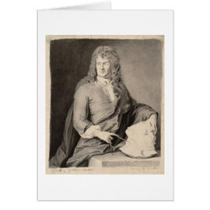 Retrato de Grinling Gibbons (1648-1721) (w/c en p