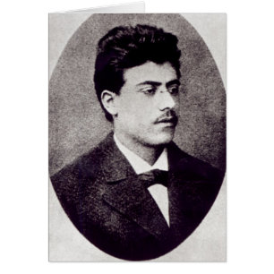 Retrato de Gustav Mahler, 1878
