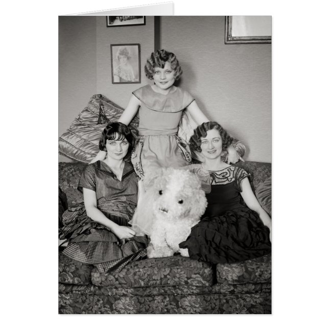 Retrato de hermanas, 1924 (Frente)