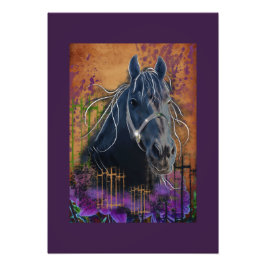 Retrato de Horse DIAMOND - Impresión fotográfica