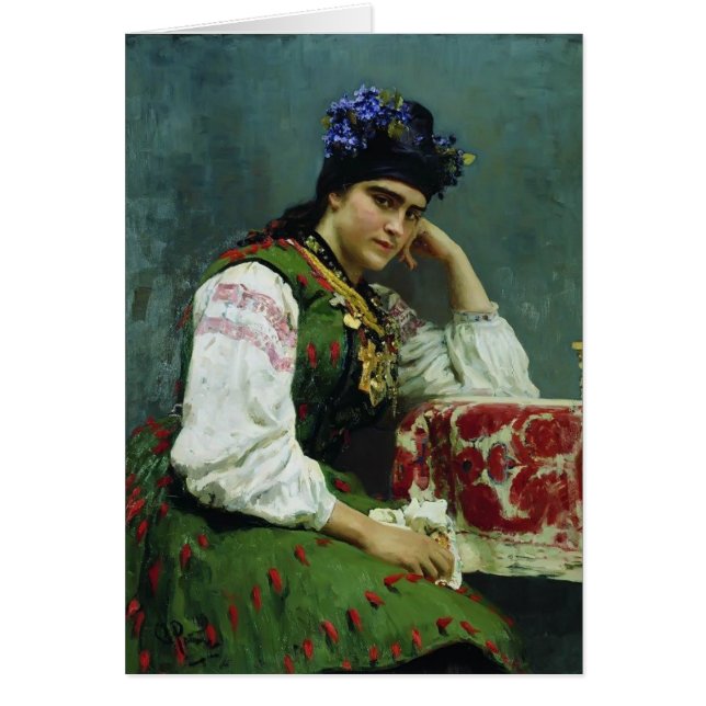 Retrato de Ilya Repin- de Sophia Dragomirova (Frente)