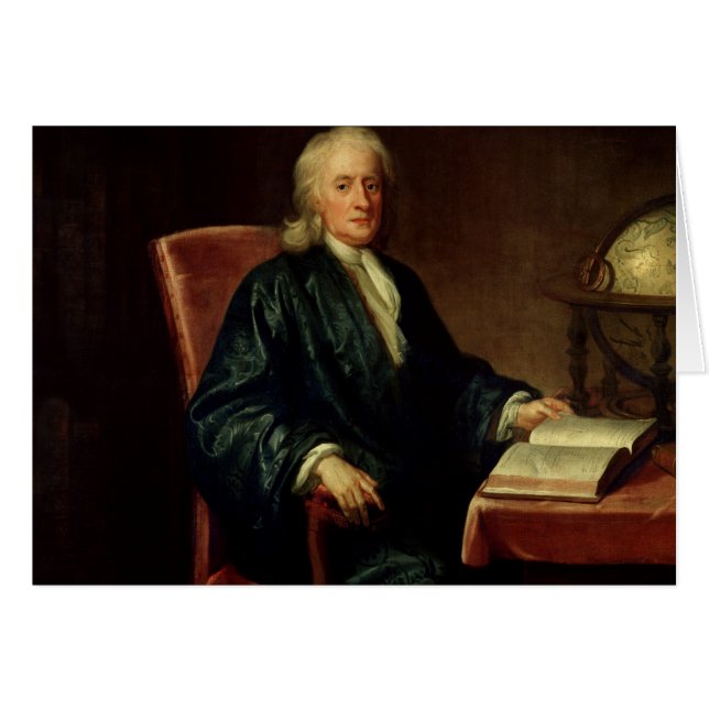 Retrato de Isaac Newton, c.1726 (Anverso (Horizontal))