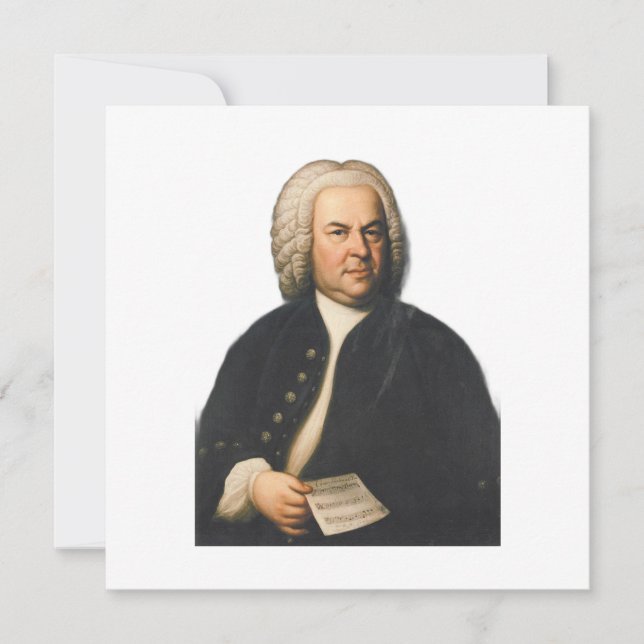 Retrato de J.S. Bach (Anverso)