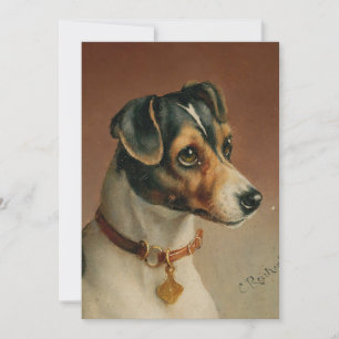 Retrato de Jack Russel Terrier   Carl Reichert