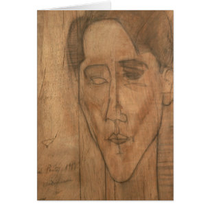 Retrato de Jean Cocteau (1889-1963) 1917 (lápiz