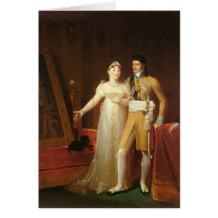 Retrato de Jerome Bonaparte y su esposa