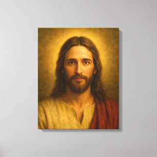 Retrato de Jesucristo #1™ LDS Lienzo de arte de pa
