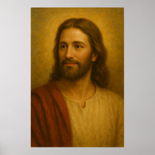Retrato de Jesucristo #2™ Arte de Pared LDS Poster