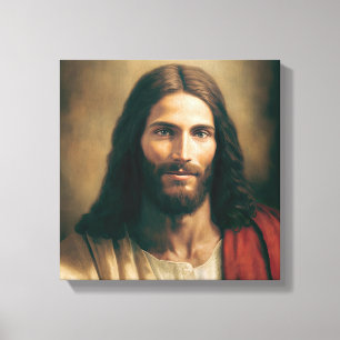 Retrato de Jesucristo en lienzo 12x12