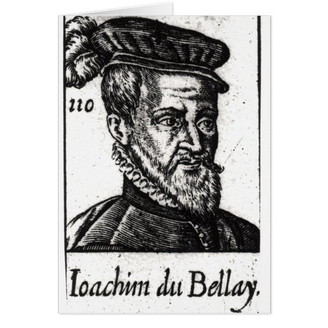 Retrato de Joachim du Bellay (Frente)
