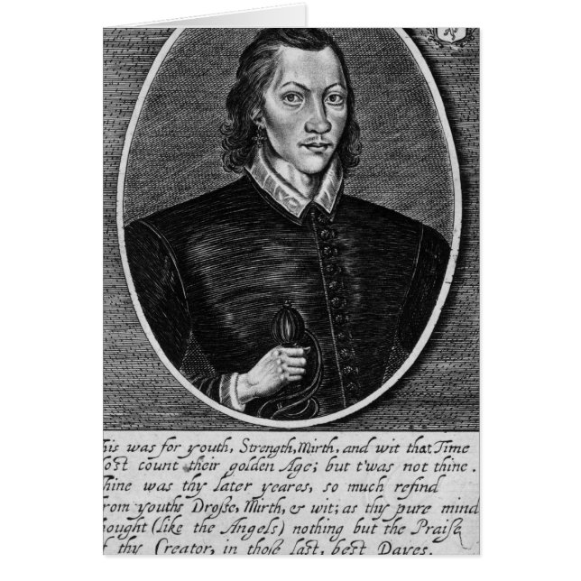 Retrato de John Donne (Frente)