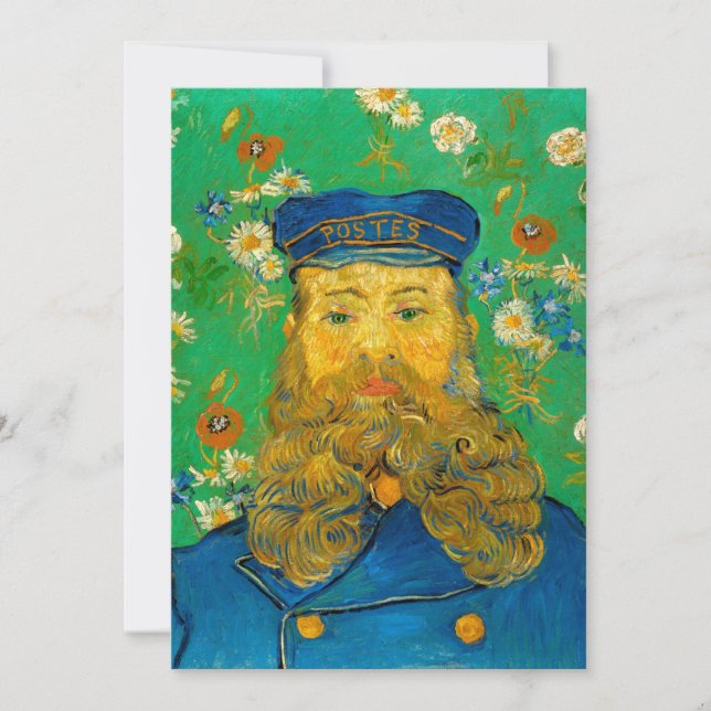 Retrato de Joseph Roulin | Vincent van Gogh (Anverso)