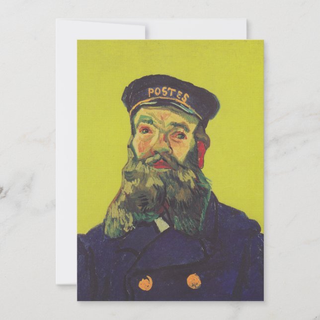 Retrato de Joseph Roulin | Vincent van Gogh (Anverso)