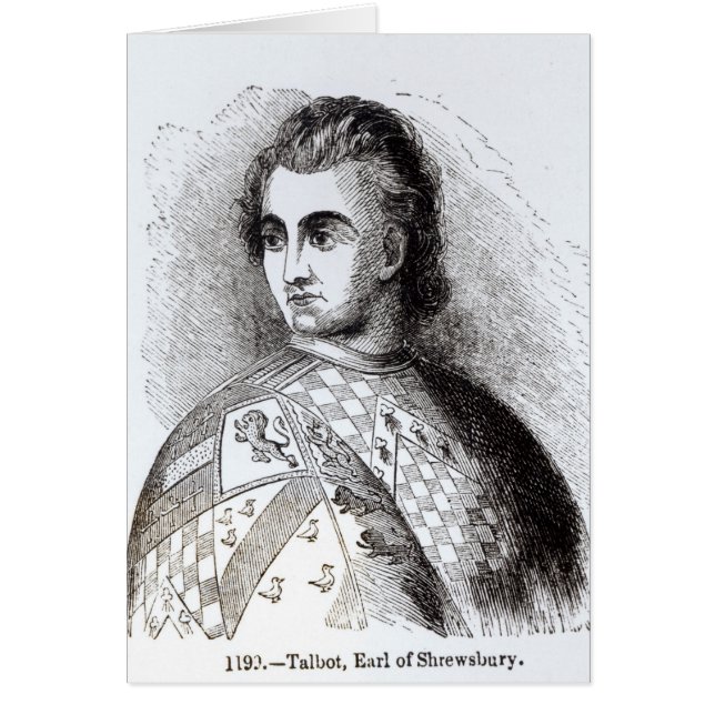 Retrato de Juan Talbot (Frente)