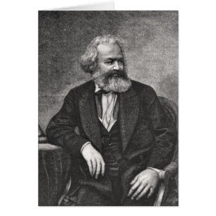 Retrato de Karl Marx 1857