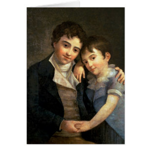 Retrato de Karl Thomas y de Francisco Xaver