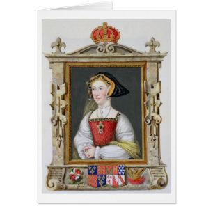Retrato de la 3ro reina de Jane Seymour