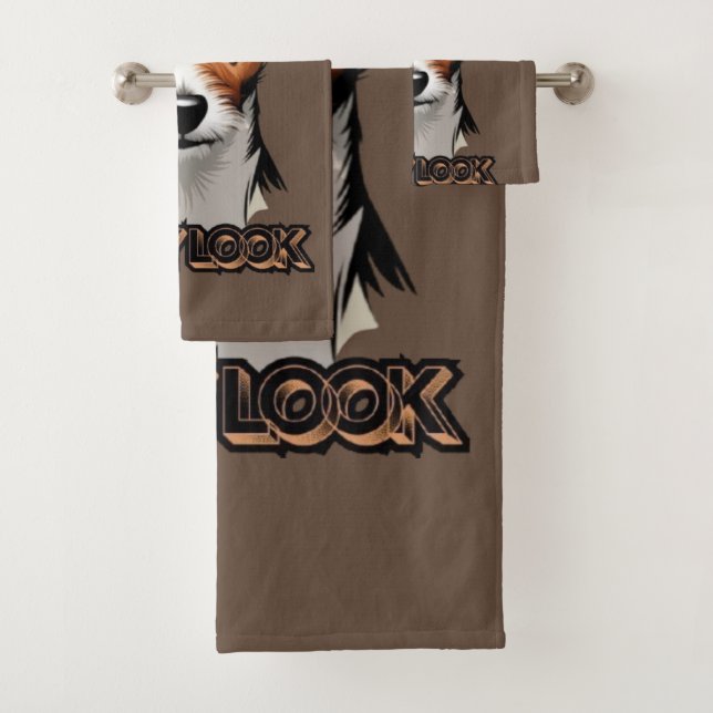 Retrato de la cabeza del suelo blanco y marrón (In situ)