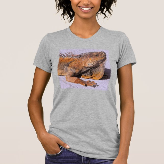 Retrato de la camiseta de Iguana (Anverso)
