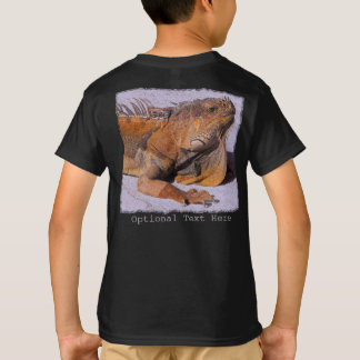 Retrato de la camiseta de iguana