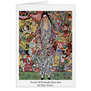 Retrato de la cerveza de Friederike Maria de Klimt
