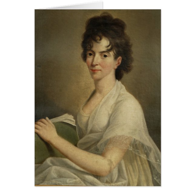 Retrato de la Constanza viuda Mozart, 1802 (Frente)