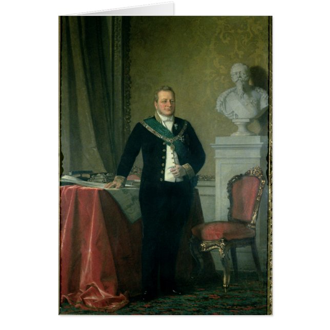 Retrato de la cuenta Camillo Berso de Cavour (Frente)