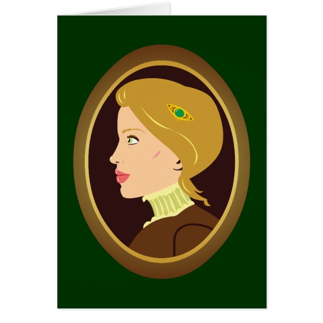 Retrato de la dama de Victoria (Frente)