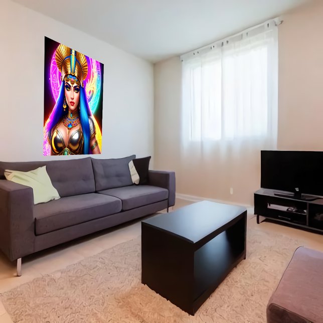 Retrato de la diosa egipcia Isis | Arte IA (Subido por el creador)