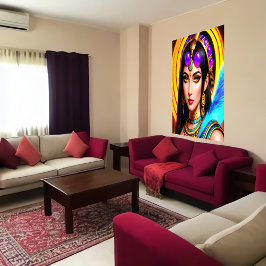 Retrato de la diosa egipcia Neith | Arte IA