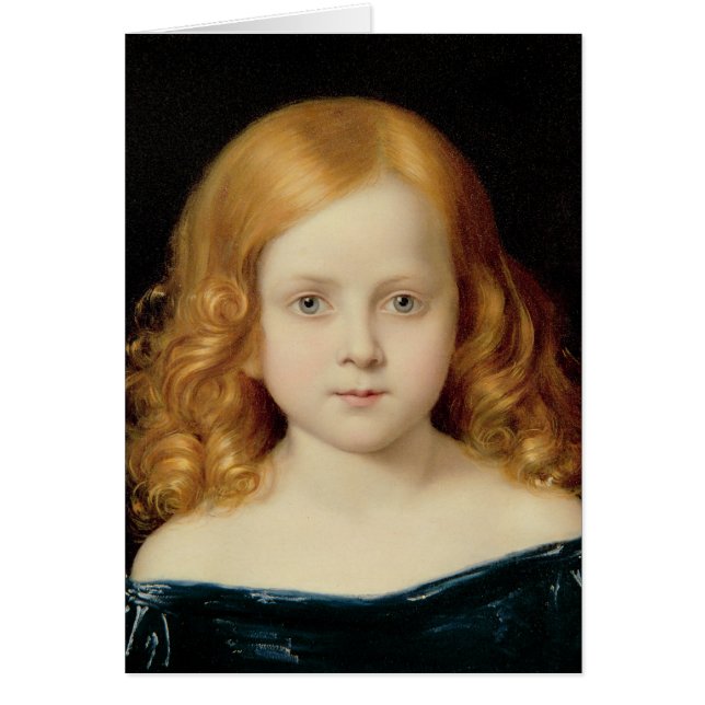 Retrato de la hija del artista (Frente)