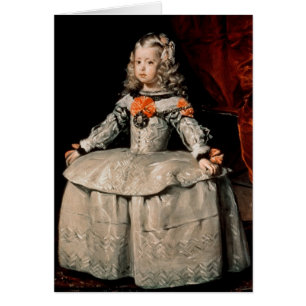 Retrato de la infanta Margarita envejecida cinco