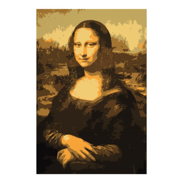 Retrato de la Mona Lisa  Foto (Frente)