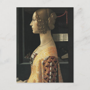 Retrato de la postal de Giovanna Tornabuoni