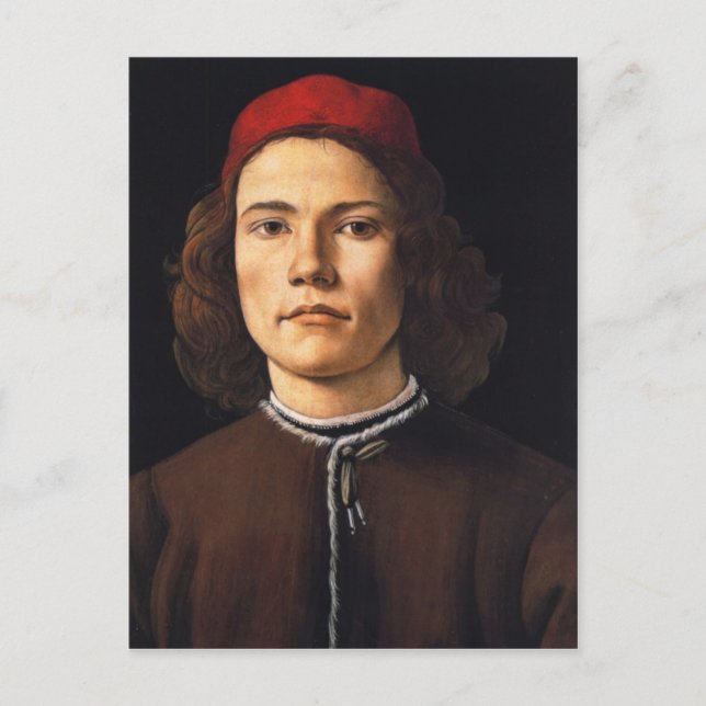 Retrato de la postal de Joven (Anverso)