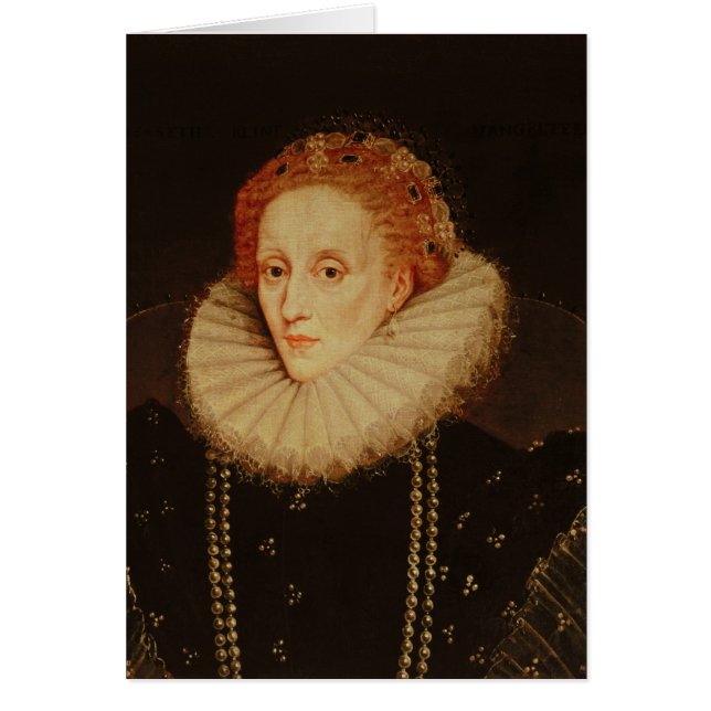 Retrato de la reina Elizabeth I (Frente)