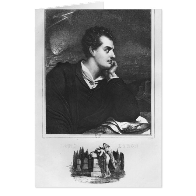 Retrato de Lord Byron (Frente)