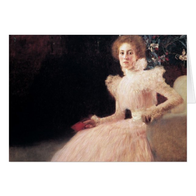 Retrato de los Knips de Sonja ; Pintura de Gustav  (Anverso (Horizontal))