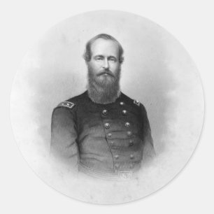 Retrato de los pegatinas de Ulysses S. Grant