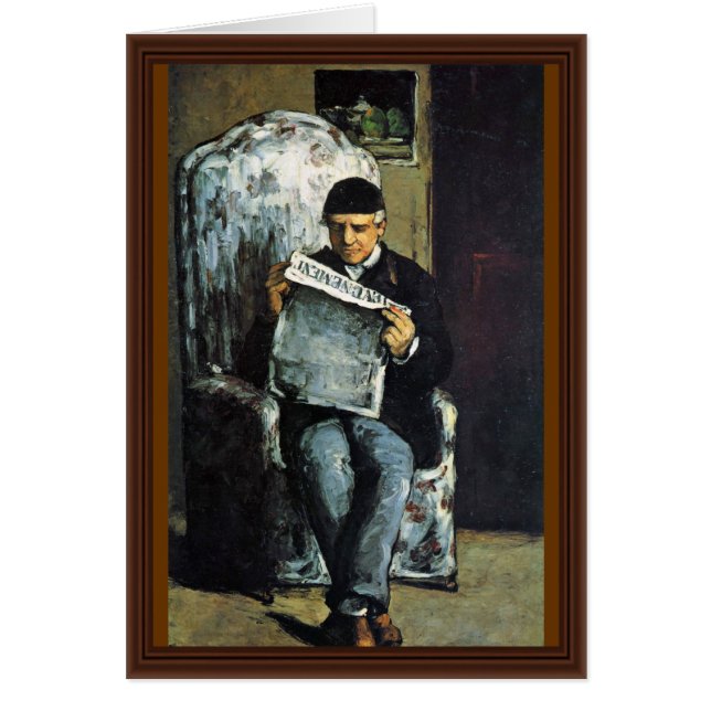 Retrato de Louis-Auguste Cézanne, el padre de T (Frente)