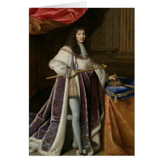 Retrato de Louis XIV (Frente)