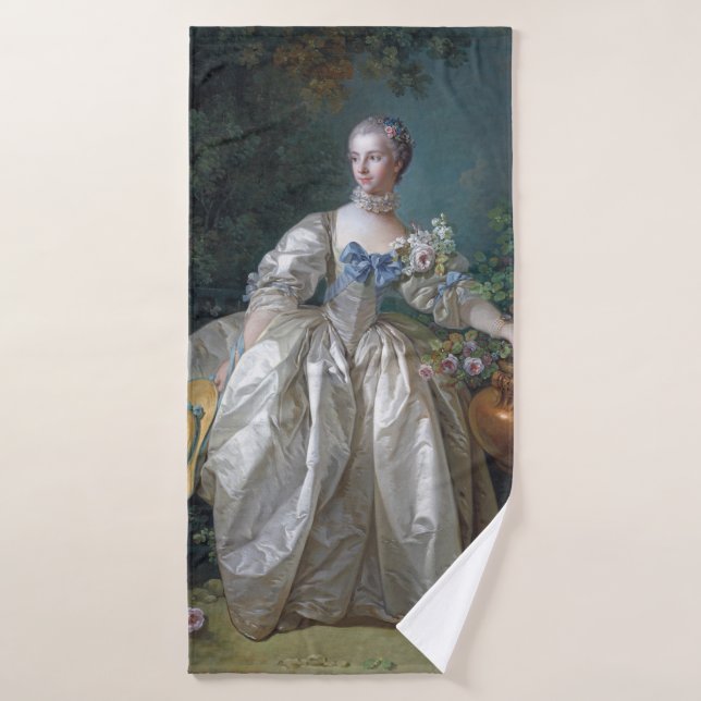 Retrato de Madame Bergeret, Boucher (Toalla de baño)