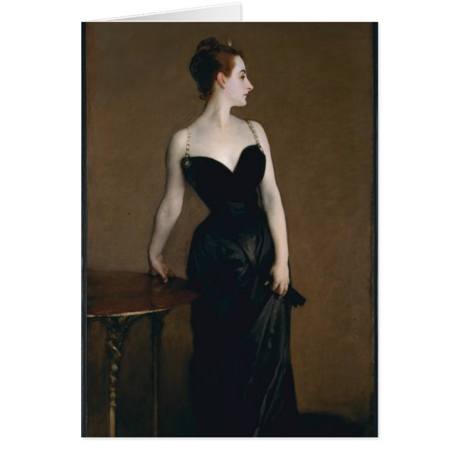 Retrato de Madame X de John Singer Sargent (Frente)