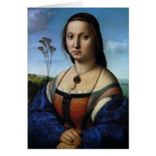 Retrato de Maddalena Doni por Rafael Sanzio