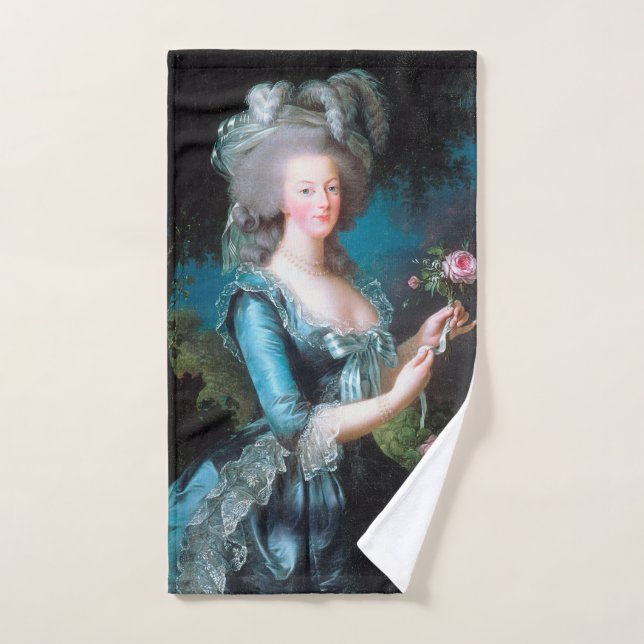 Retrato de Marie Antoinette (Toalla de mano)