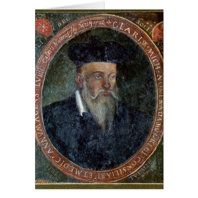 Retrato de Miguel de Nostradame (Frente)