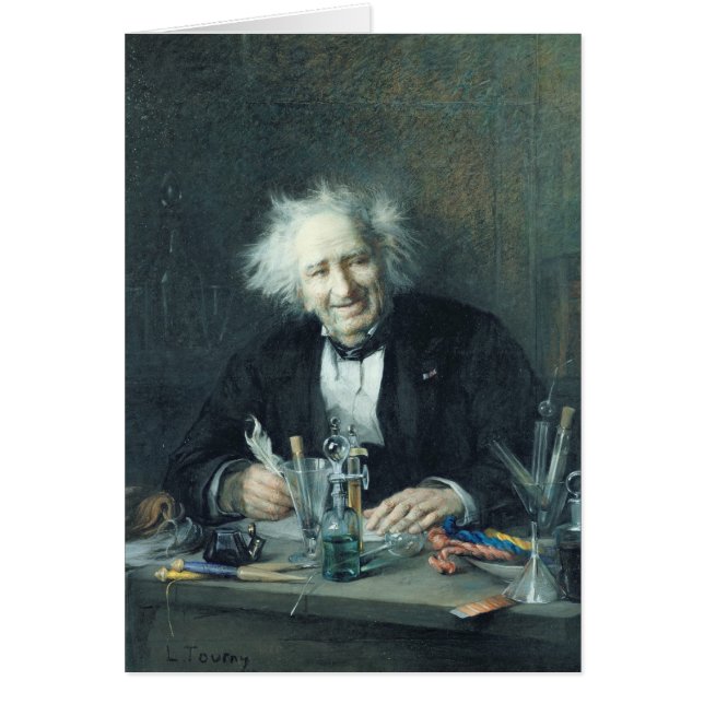 Retrato de Miguel-Eugene Chevreul 1888 (Frente)