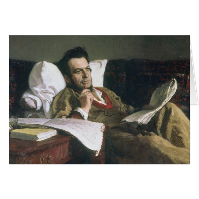 Retrato de Mikhail Glinka (Anverso (Horizontal))