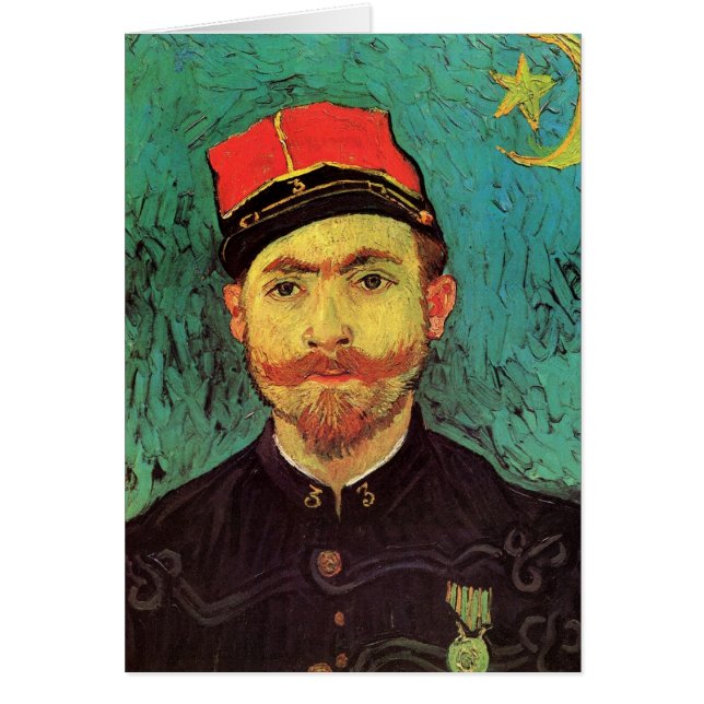 Retrato de Milliet, El amante de Vincent van Gogh (Frente)