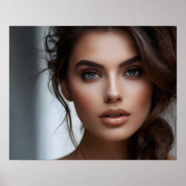 Retrato de moda del arte femenino (Frente)